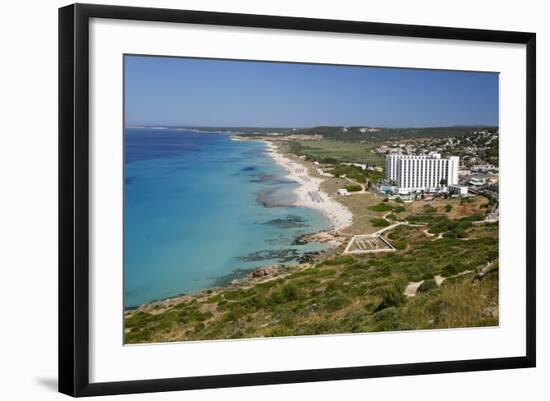 Son Bou, Menorca, Balearic Islands, Spain, Mediterranean-Stuart Black-Framed Photographic Print