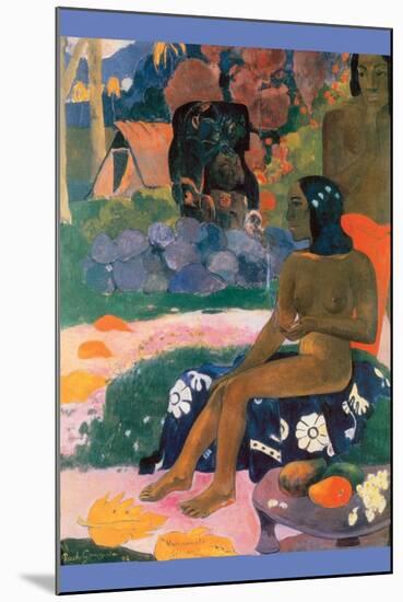 Son Nom Est Vairumati, 1892-Paul Gauguin-Mounted Art Print