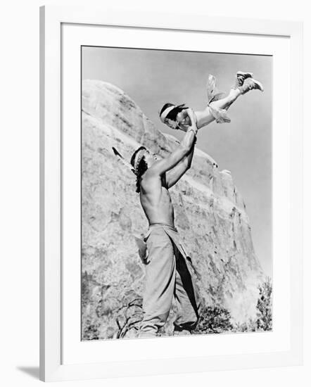 Son of Cochise, 1954 (Taza, Son of Cochise)-null-Framed Photographic Print