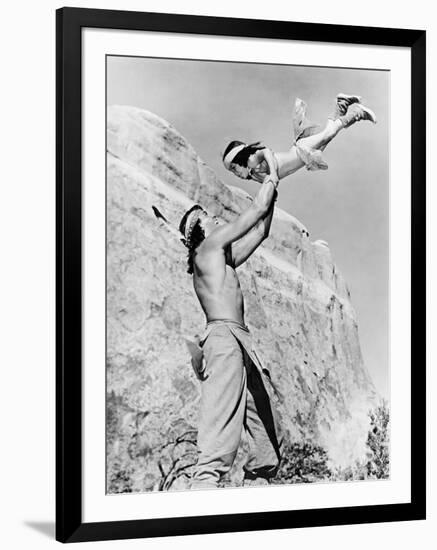 Son of Cochise, 1954 (Taza, Son of Cochise)-null-Framed Photographic Print