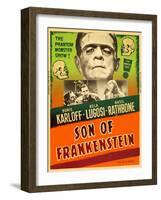 Son of Frankenstein, 1939-null-Framed Art Print