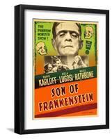 Son of Frankenstein, 1939-null-Framed Art Print