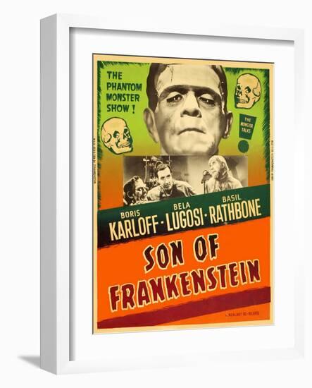 Son of Frankenstein, 1939-null-Framed Art Print