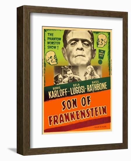 Son of Frankenstein, 1939-null-Framed Art Print