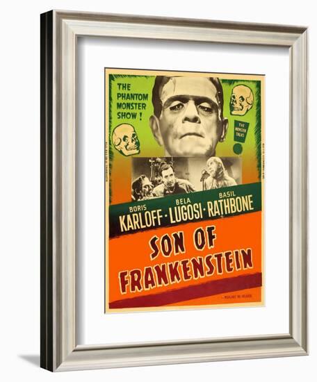 Son of Frankenstein, 1939-null-Framed Art Print