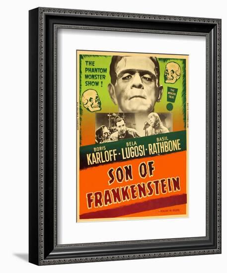 Son of Frankenstein, 1939-null-Framed Art Print