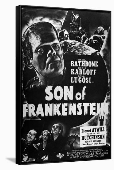 Son of Frankenstein, 1939-null-Framed Stretched Canvas