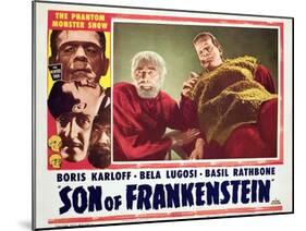 Son of Frankenstein, Bela Lugosi, Boris Karloff, 1939-null-Mounted Art Print