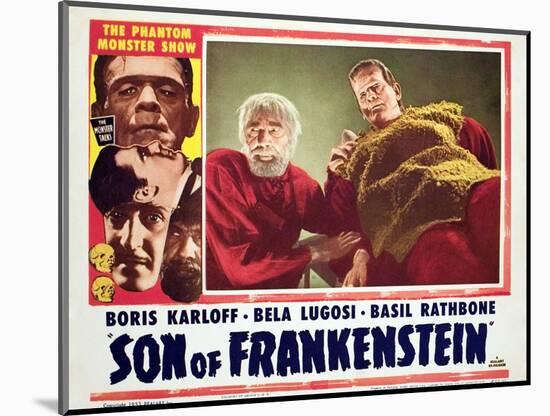 Son of Frankenstein, Bela Lugosi, Boris Karloff, 1939-null-Mounted Art Print