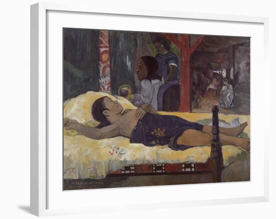 Son of God (Te Tamari No Atu), 1896-Paul Gauguin-Framed Giclee Print