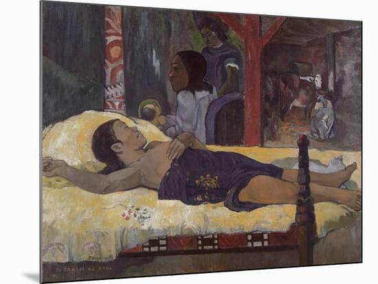 Son of God (Te Tamari No Atu), 1896-Paul Gauguin-Mounted Giclee Print