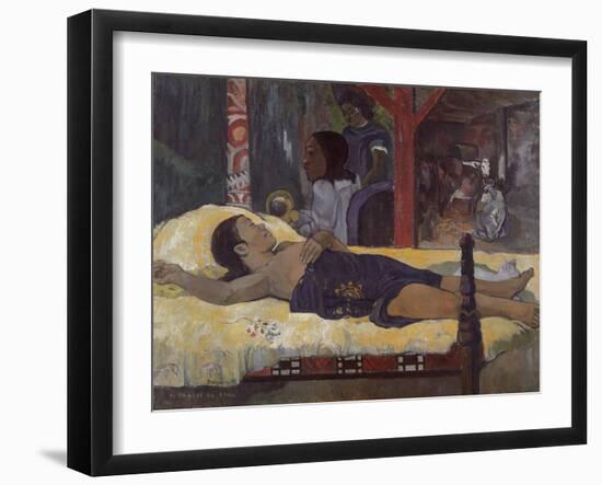 Son of God (Te Tamari No Atu), 1896-Paul Gauguin-Framed Giclee Print