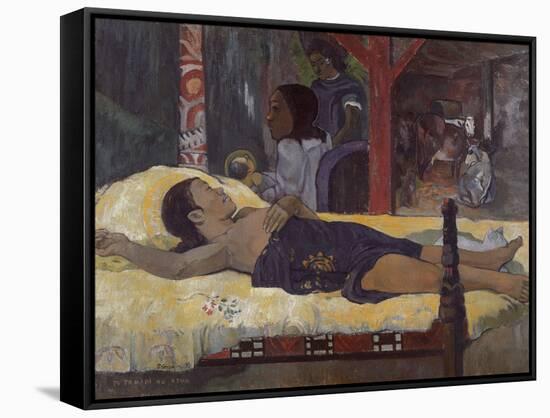 Son of God (Te Tamari No Atu), 1896-Paul Gauguin-Framed Stretched Canvas