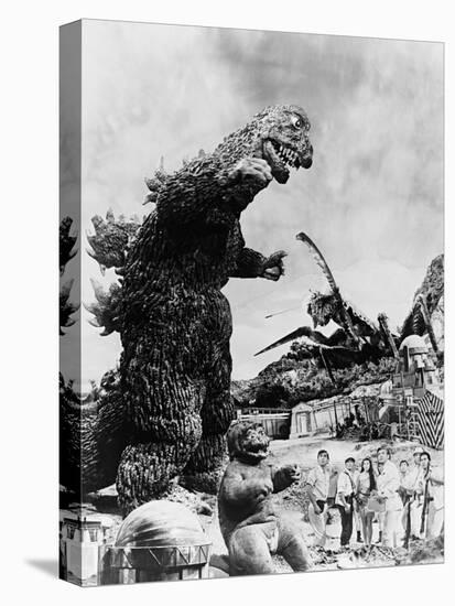 Son of Godzilla, 1967 (Kaijuto No Kessen: Gojira No Musuko)-null-Stretched Canvas