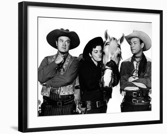 Son of Paleface, Bob Hope, Jane Russell, Trigger, Roy Rogers, 1952-null-Framed Premium Photographic Print