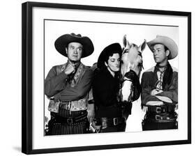 Son of Paleface, Bob Hope, Jane Russell, Trigger, Roy Rogers, 1952-null-Framed Premium Photographic Print