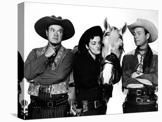 Son of Paleface, Bob Hope, Jane Russell, Trigger, Roy Rogers, 1952-null-Stretched Canvas