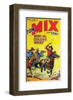 Son Of The Golden West - 1928-null-Framed Giclee Print