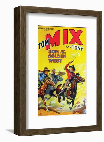 Son Of The Golden West - 1928-null-Framed Giclee Print