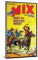 Son Of The Golden West - 1928-null-Mounted Giclee Print