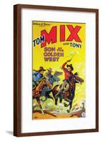 Son Of The Golden West - 1928-null-Framed Giclee Print