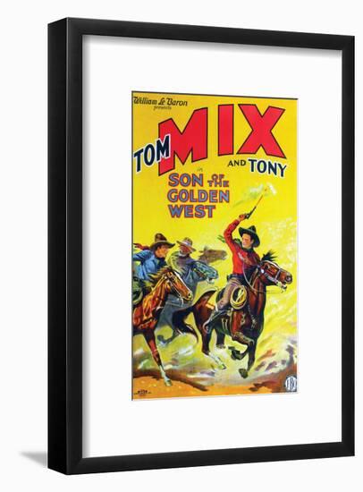 Son Of The Golden West - 1928-null-Framed Giclee Print