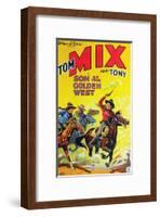 Son Of The Golden West - 1928-null-Framed Giclee Print