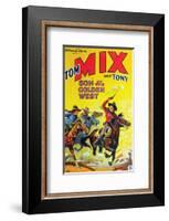 Son Of The Golden West - 1928-null-Framed Giclee Print