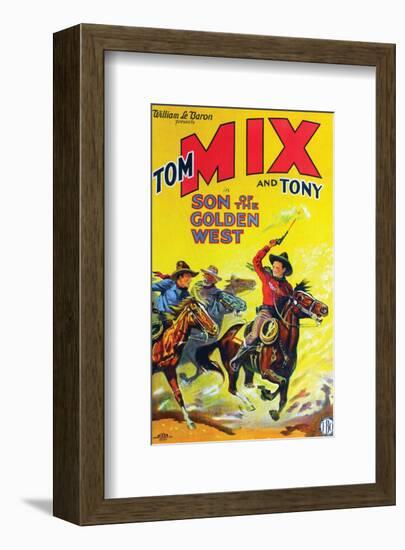 Son Of The Golden West - 1928-null-Framed Giclee Print