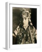 SON OF THE SHEIK, Rudolph Valentino, 1926-null-Framed Art Print