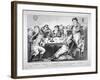 Son's of Harmony - Scene Chandois Street, 1801-Isaac Cruikshank-Framed Giclee Print