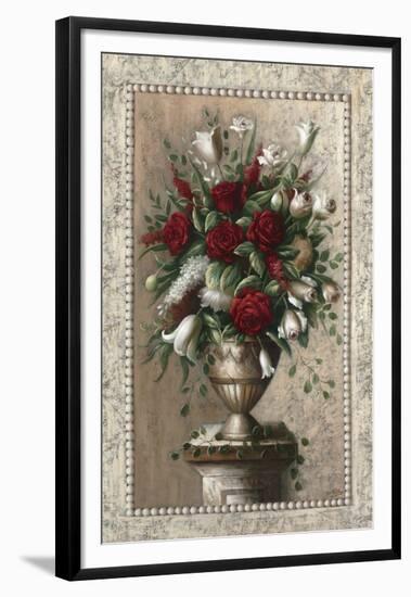 Sonata in Red-Welby-Framed Art Print