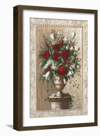 Sonata in Red-Welby-Framed Art Print