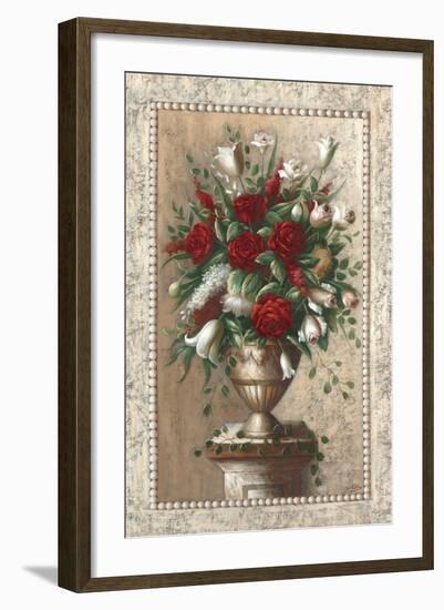 Sonata in Red-Welby-Framed Art Print