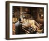 Sonata-Edward Clay Wright-Framed Art Print