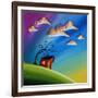 Song at Sunset-Cindy Thornton-Framed Art Print