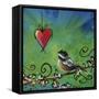 Song Bird II-Cindy Thornton-Framed Stretched Canvas