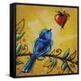 Song Bird IV-Cindy Thornton-Framed Stretched Canvas