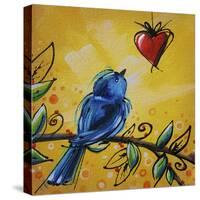 Song Bird IV-Cindy Thornton-Stretched Canvas