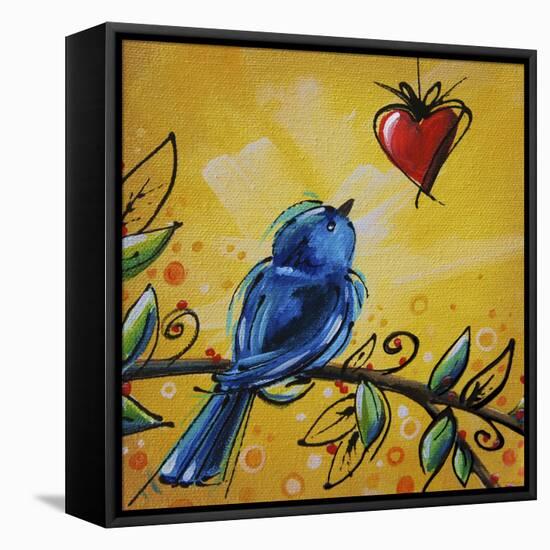 Song Bird IV-Cindy Thornton-Framed Stretched Canvas