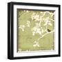 Song Birds I - Green-Amy Melious-Framed Art Print