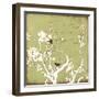 Song Birds II - Green-Amy Melious-Framed Art Print