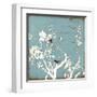 Song Birds IV - Blue-Amy Melious-Framed Art Print