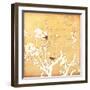 Song Birds VI - Yellow-Amy Melious-Framed Art Print