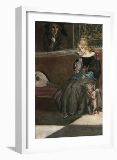 Song by Edmund Waller-Robert Anning Bell-Framed Giclee Print