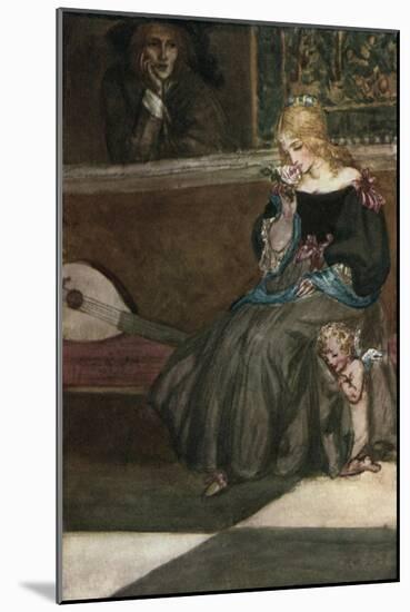 Song by Edmund Waller-Robert Anning Bell-Mounted Giclee Print