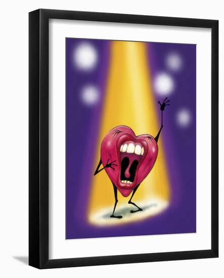 Song in Heart-Margaret Wilson-Framed Giclee Print