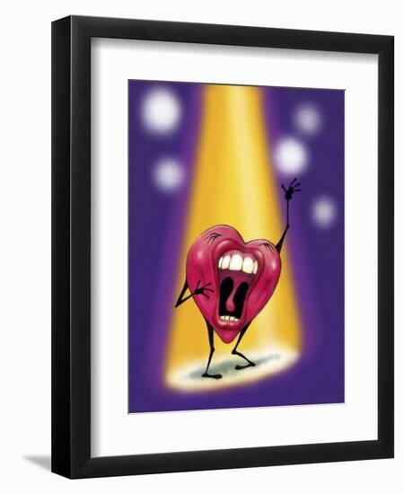 Song in Heart-Margaret Wilson-Framed Premium Giclee Print