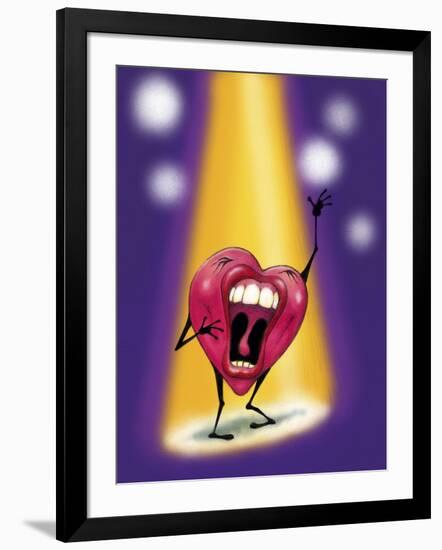 Song in Heart-Margaret Wilson-Framed Premium Giclee Print