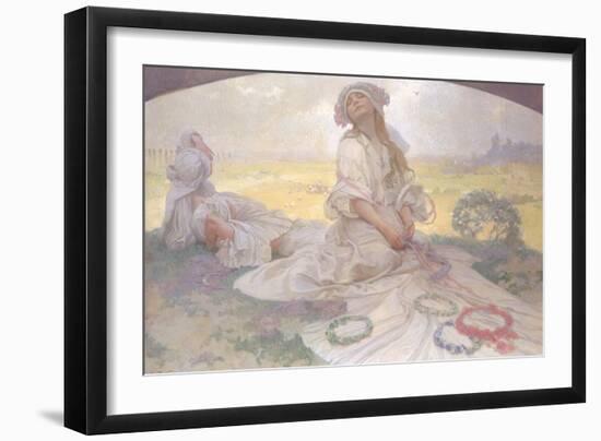 Song of Bohemia, c.1930-Alphonse Mucha-Framed Giclee Print